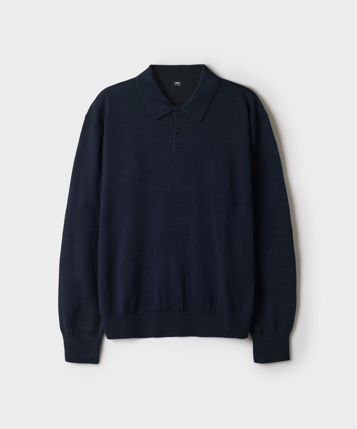 스파오(SPAO) [메리노울블렌드] 칼라넥 니트_SPKWG49M03