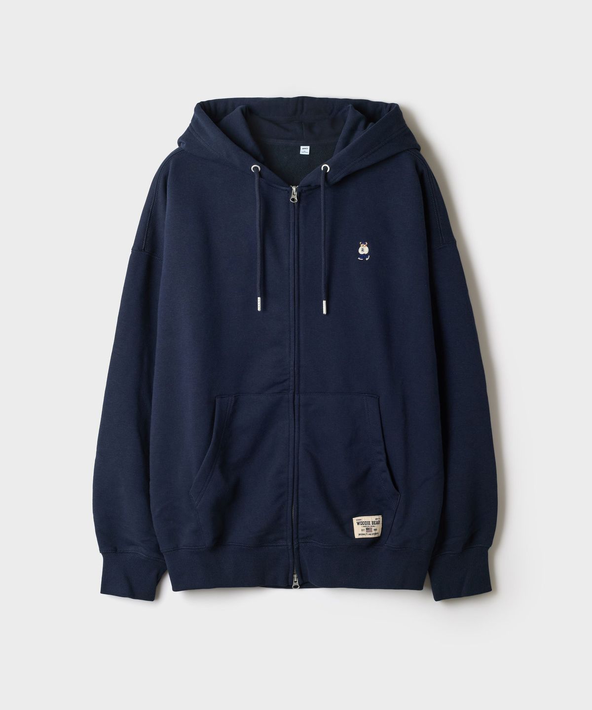 스파오(SPAO) (우디) 자수 후드 집업_SPMZG4TC61