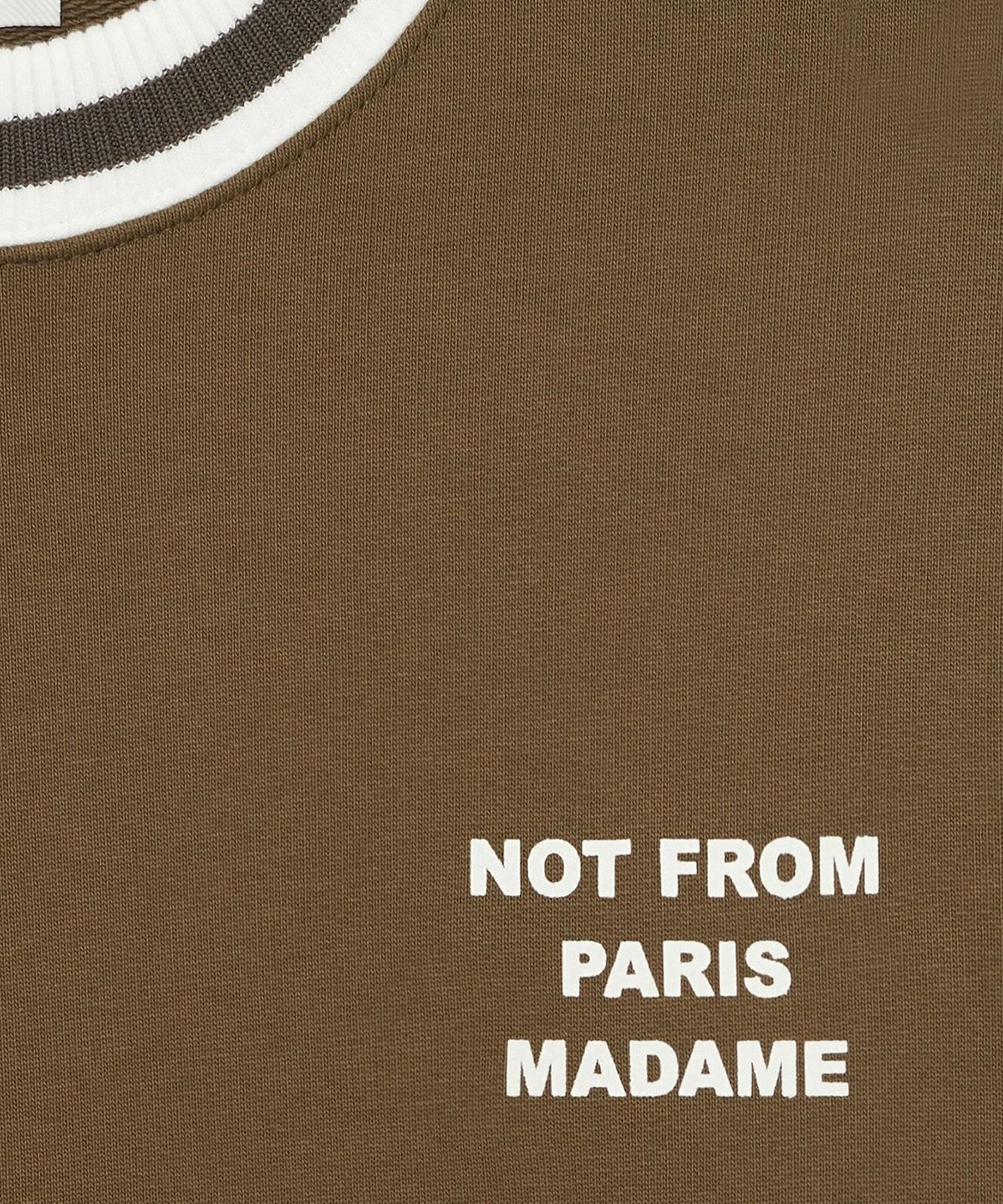 드롤드무슈(DROLE DE MONSIEUR) Sport Slogan Sweatshirt D0TSA26100KHX
