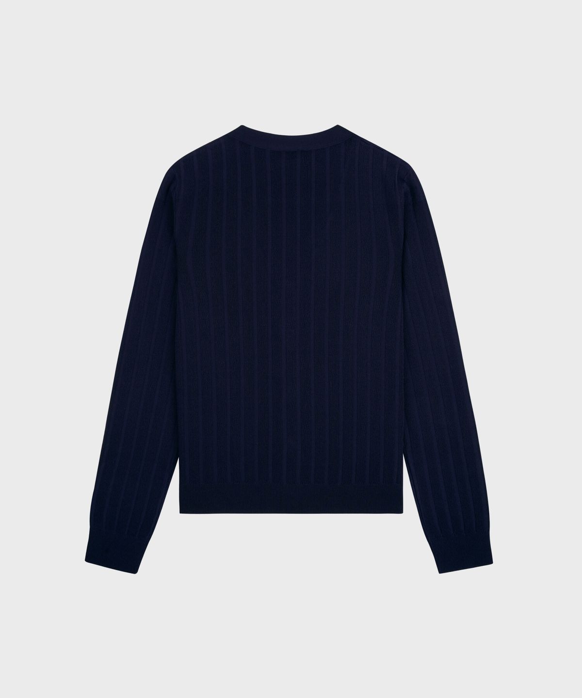 스포티앤리치(SPORTY&RICH) SRC 립 가디건 - 네이비 R265AWG002