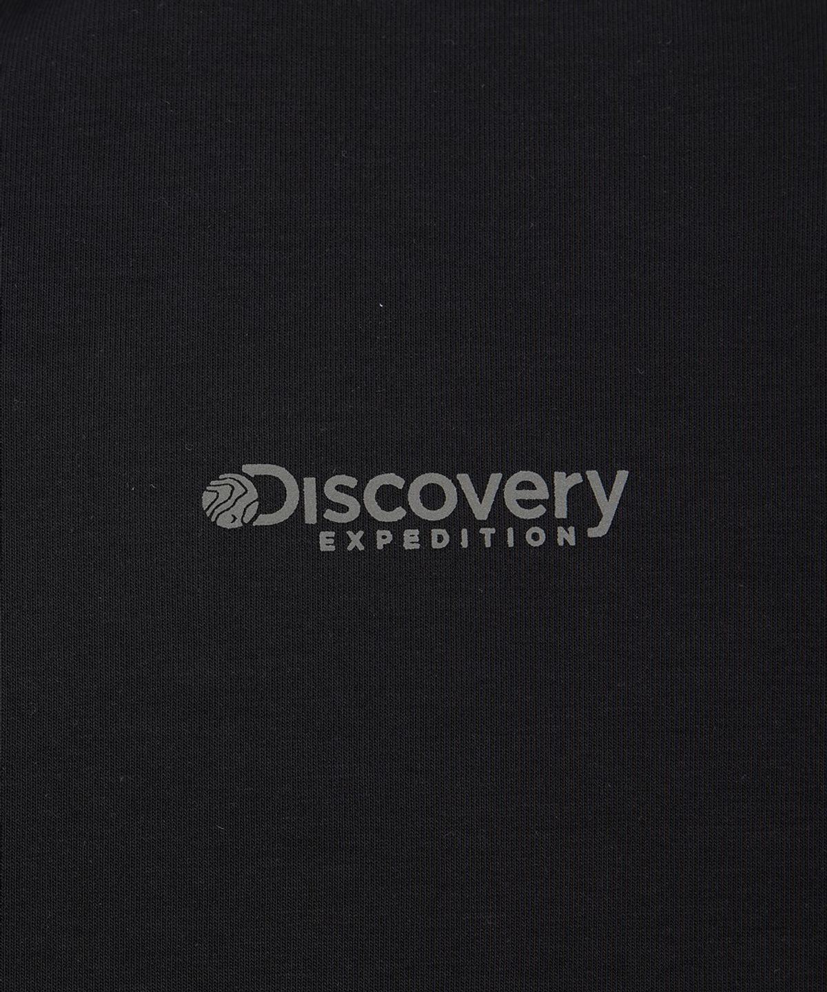 디스커버리 익스페디션(DISCOVERY EXPEDITION) 유니 에어 니트 후드 집업 (BLACK)