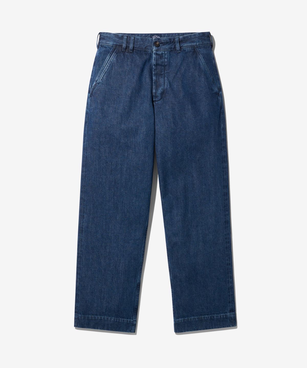 노아(NOAH) (U) 버클 백 데님 팬츠 스톤 워시 BUCKLE-BACK DENIM PANT STONE WASH