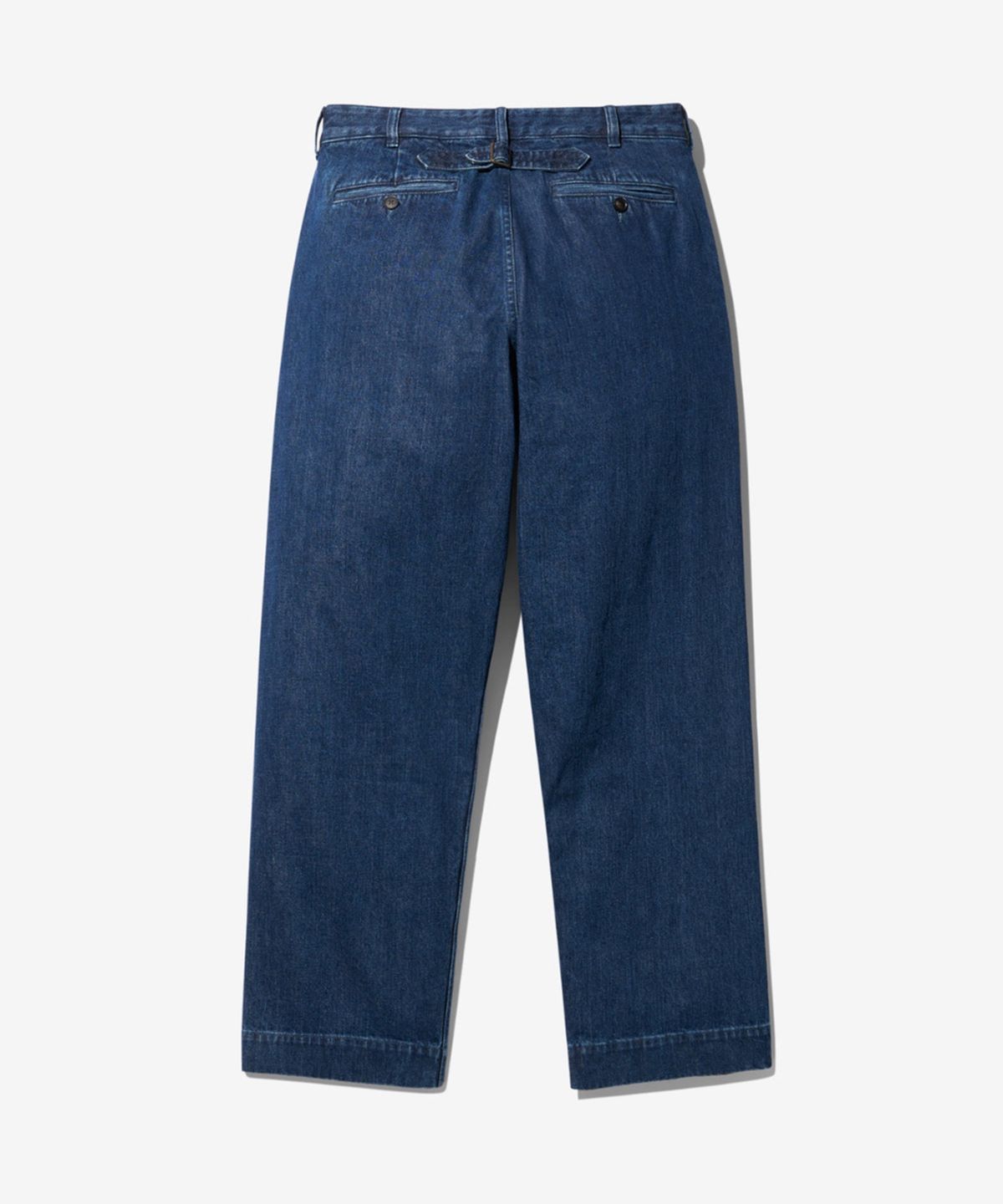 노아(NOAH) (U) 버클 백 데님 팬츠 스톤 워시 BUCKLE-BACK DENIM PANT STONE WASH