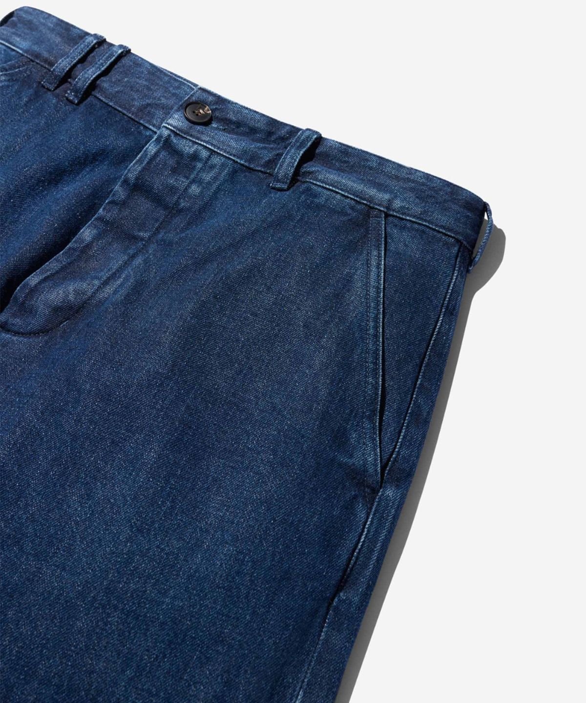 노아(NOAH) (U) 버클 백 데님 팬츠 스톤 워시 BUCKLE-BACK DENIM PANT STONE WASH
