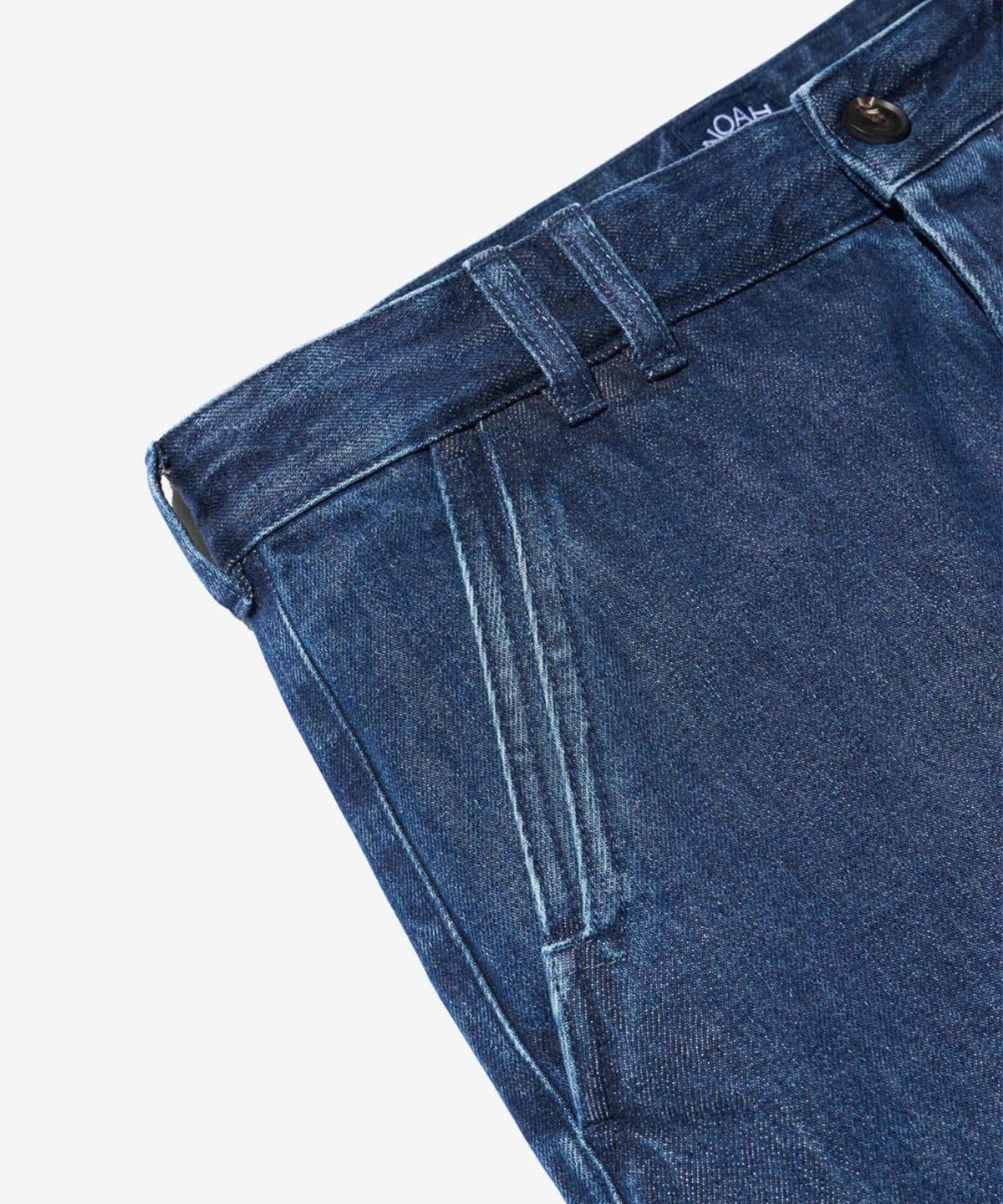 노아(NOAH) (U) 버클 백 데님 팬츠 스톤 워시 BUCKLE-BACK DENIM PANT STONE WASH