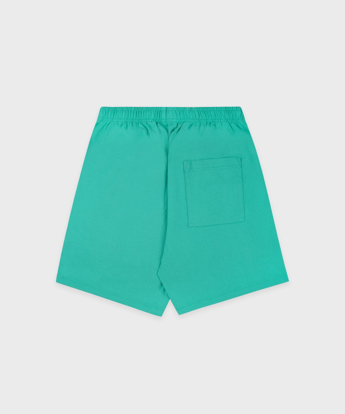 스포티앤리치(SPORTY&RICH) 타이틀 자수 짐 쇼츠 - 그린 R263AU7002