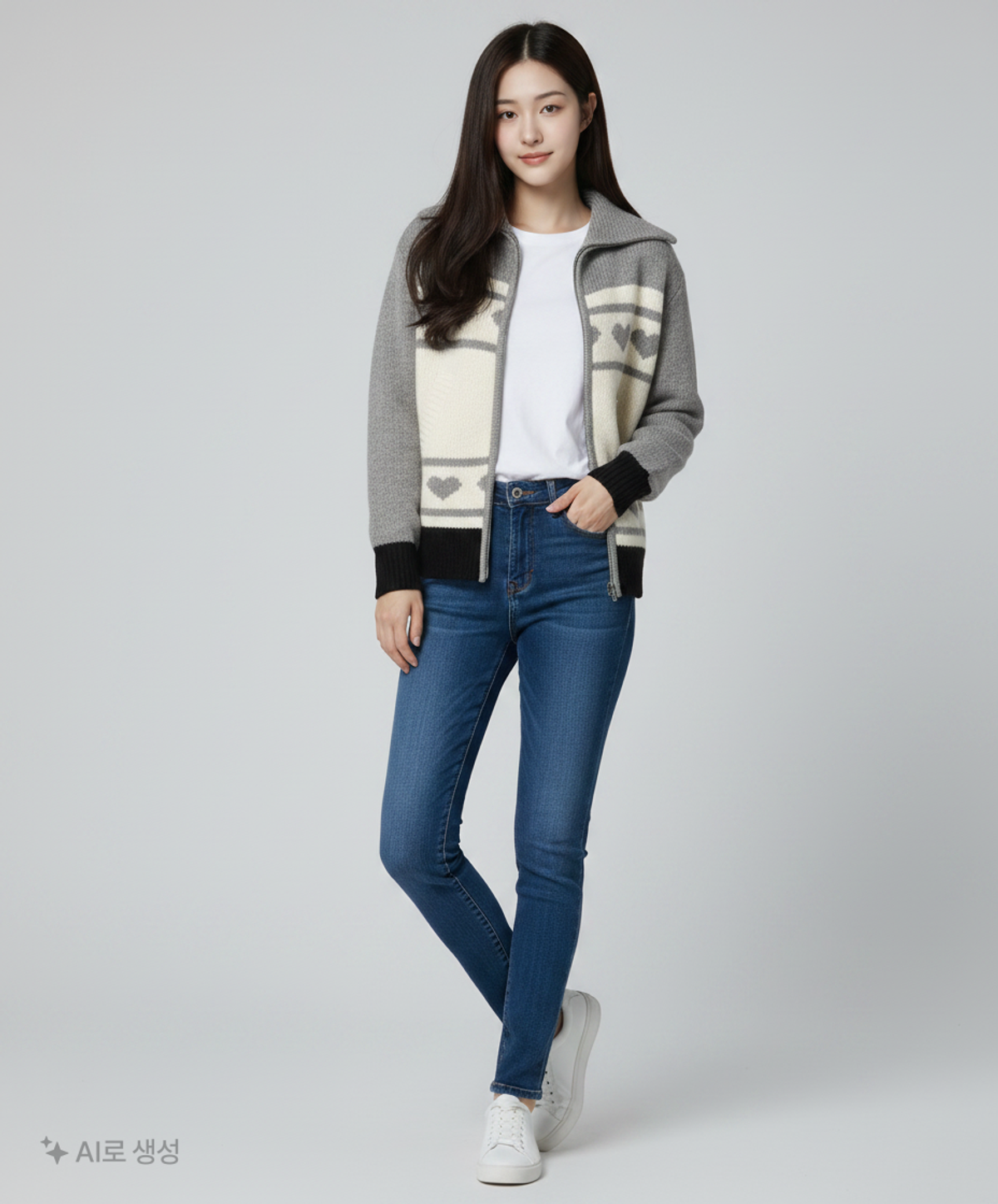 큐드로이(QDUROY) 카디건 XL