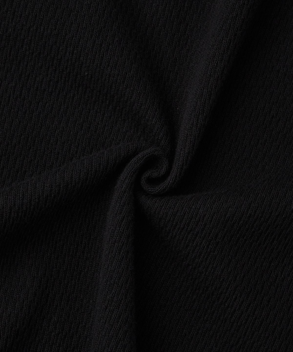 아웃스탠딩(OUTSTANDING) THERMAL VINTAGE HENLEY NECK LONG SLEEVE TEE_BLACK