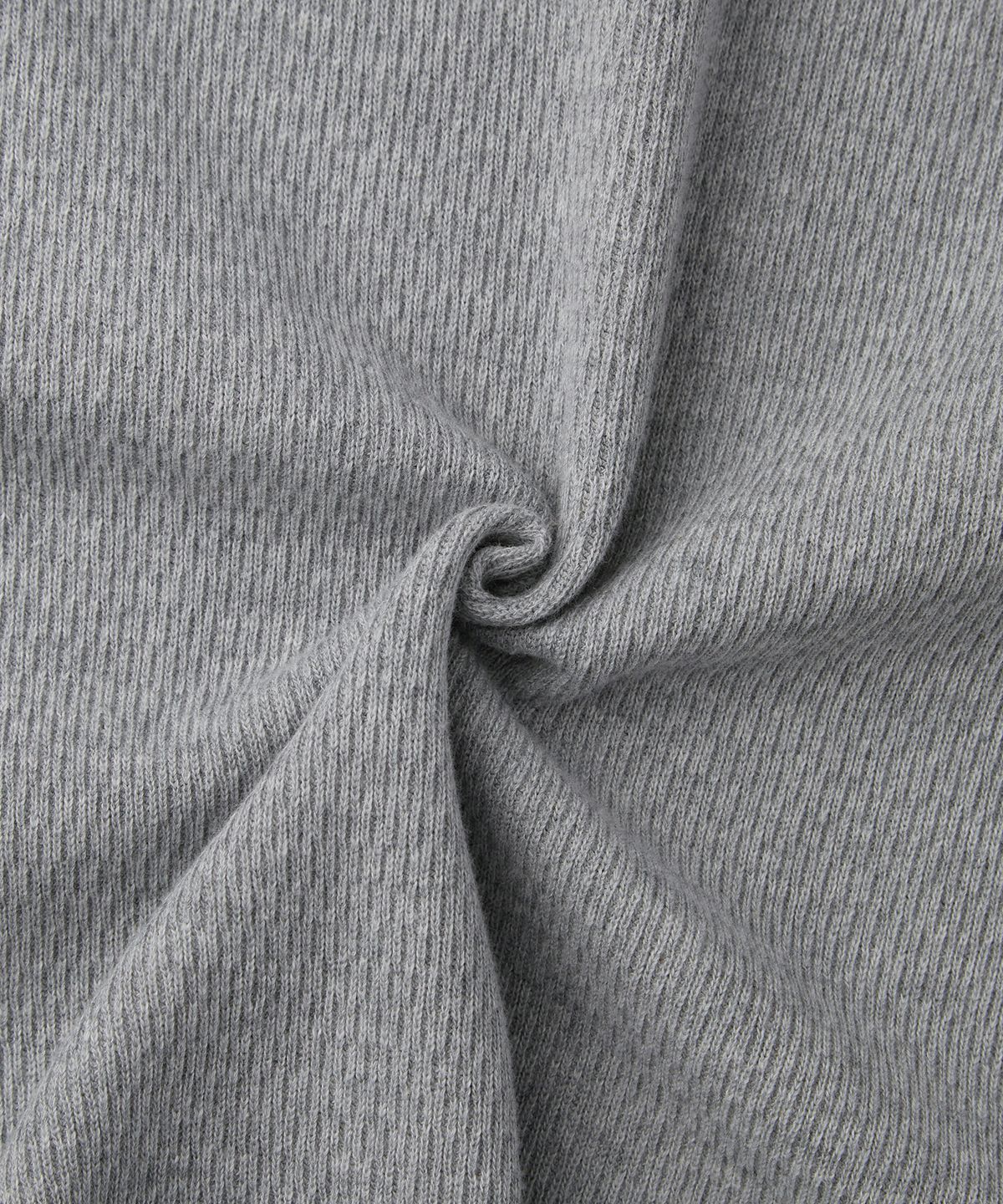아웃스탠딩(OUTSTANDING) THERMAL VINTAGE HENLEY NECK LONG SLEEVE TEE_8%MELANGE GRAY