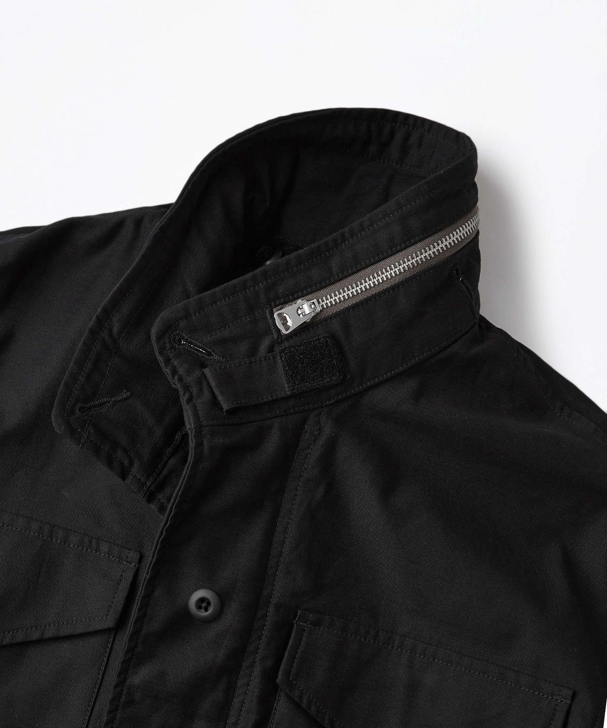 아웃스탠딩(OUTSTANDING) 1ST TYPE M-65 FIELD JACKET_BLACK