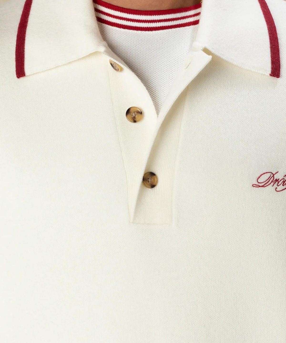 드롤드무슈(DROLE DE MONSIEUR) Drole Polo D0WPA26100WHM