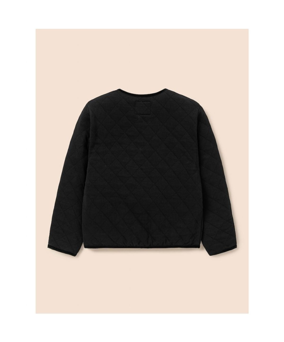 빈폴 키즈(BEANPOLE KIDS) 여아 저지 퀼팅 점퍼  블랙 (BI6839G015)