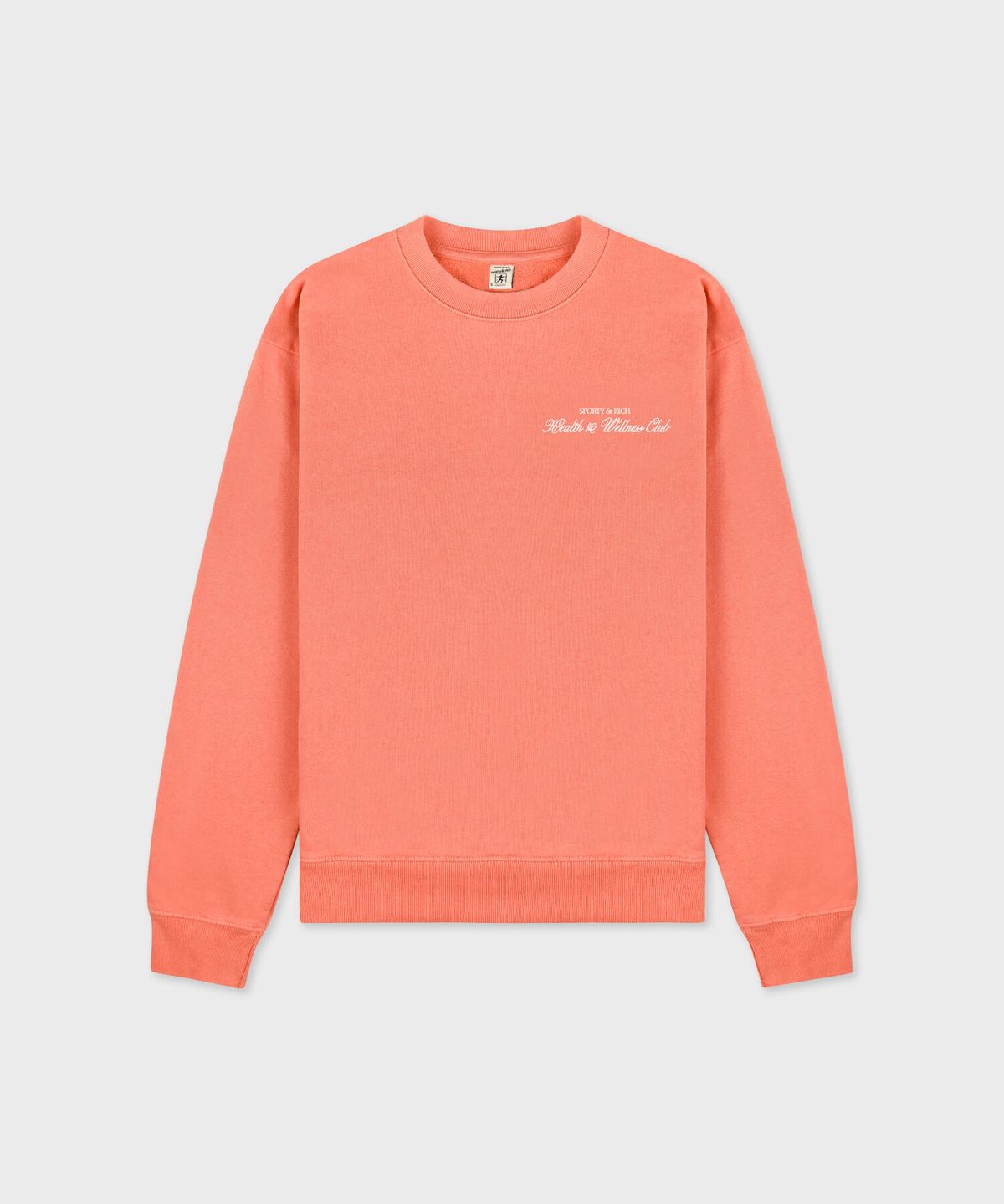 스포티앤리치(SPORTY&RICH) H&W 클럽 크루넥 남여공용 - 플라밍고 R263AUW005