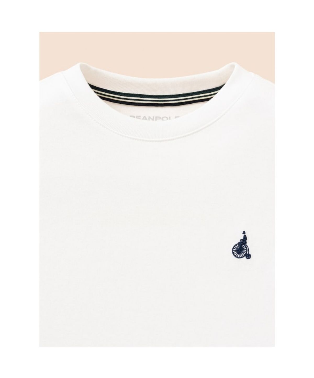 빈폴 키즈(BEANPOLE KIDS) [Essential] 수피마 긴소매 티셔츠  화이트 (BI6841UE21)
