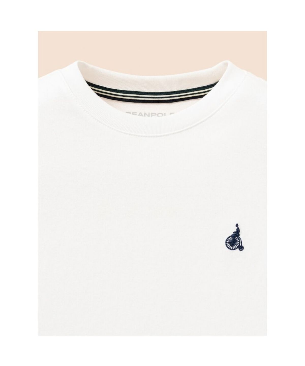 빈폴 키즈(BEANPOLE KIDS) [Essential] 수피마 긴소매 티셔츠  화이트 (BI6841UE21)