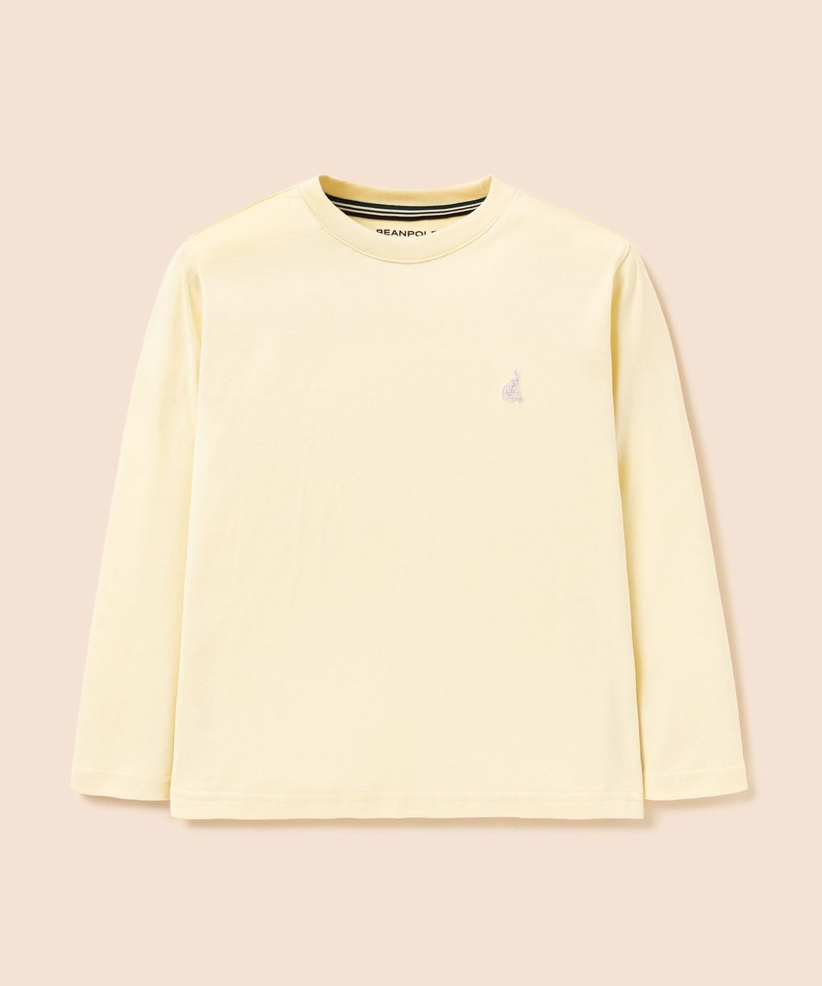 빈폴 키즈(BEANPOLE KIDS) [Essential] 수피마 긴소매 티셔츠  옐로우 (BI6841UE2E)