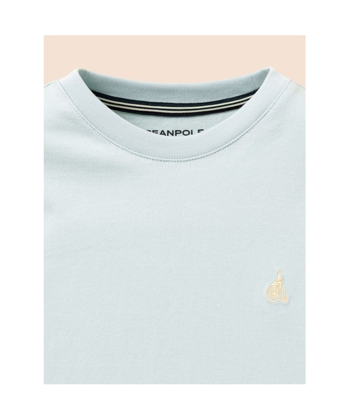 빈폴 키즈(BEANPOLE KIDS) [Essential] 수피마 긴소매 티셔츠  라이트 그린 (BI6841UE2L)