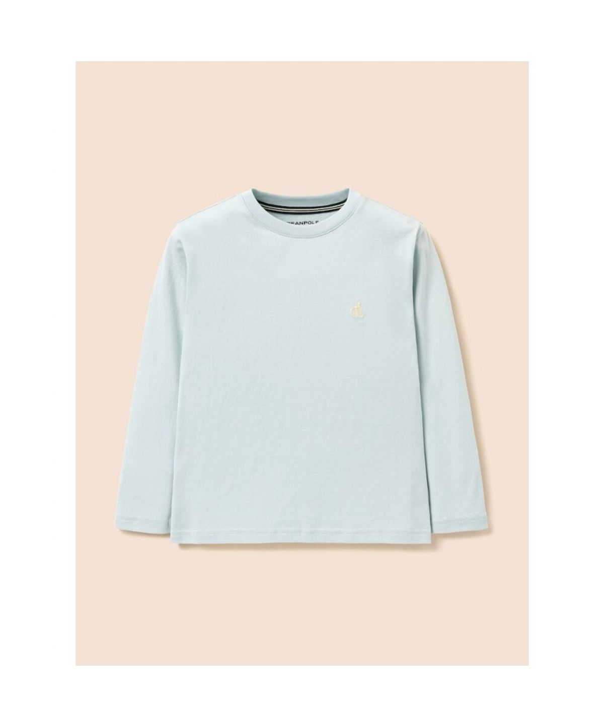 빈폴 키즈(BEANPOLE KIDS) [Essential] 수피마 긴소매 티셔츠  라이트 그린 (BI6841UE2L)