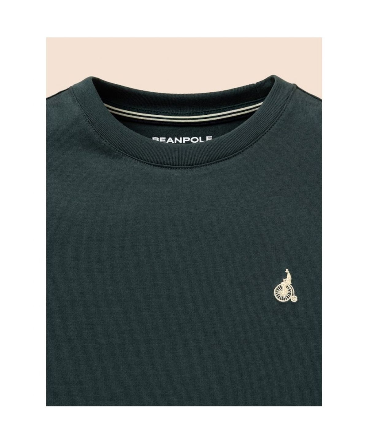 빈폴 키즈(BEANPOLE KIDS) [Essential] 수피마 긴소매 티셔츠  그린 (BI6841UE2M)