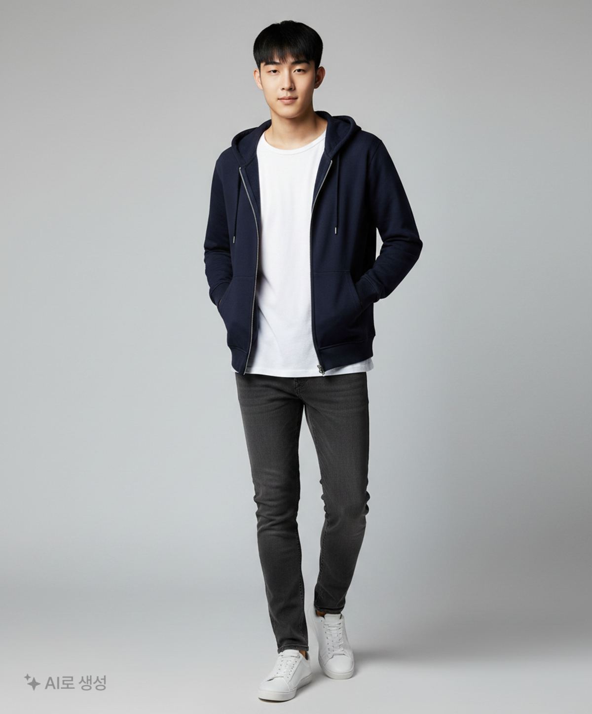 퍼스널팩(Personal Pack) 후드 집업 L