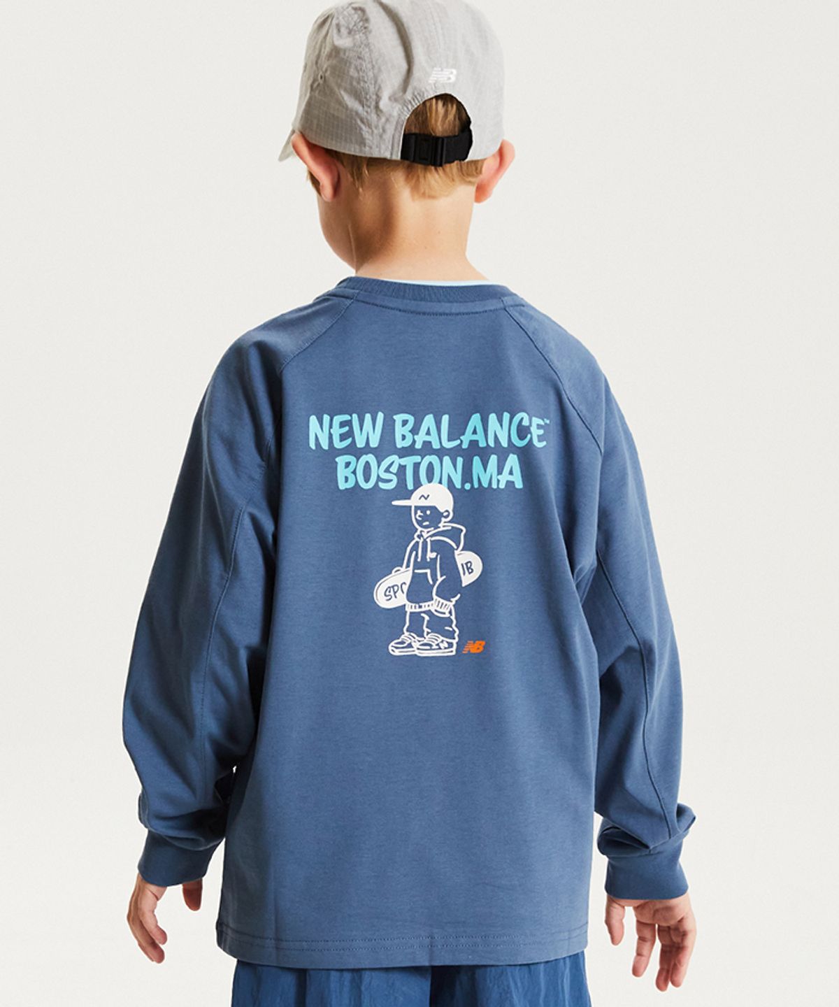 뉴발란스 키즈(NEWBALANCEKIDS) 일러스트 티셔츠 NK9BG4902U52