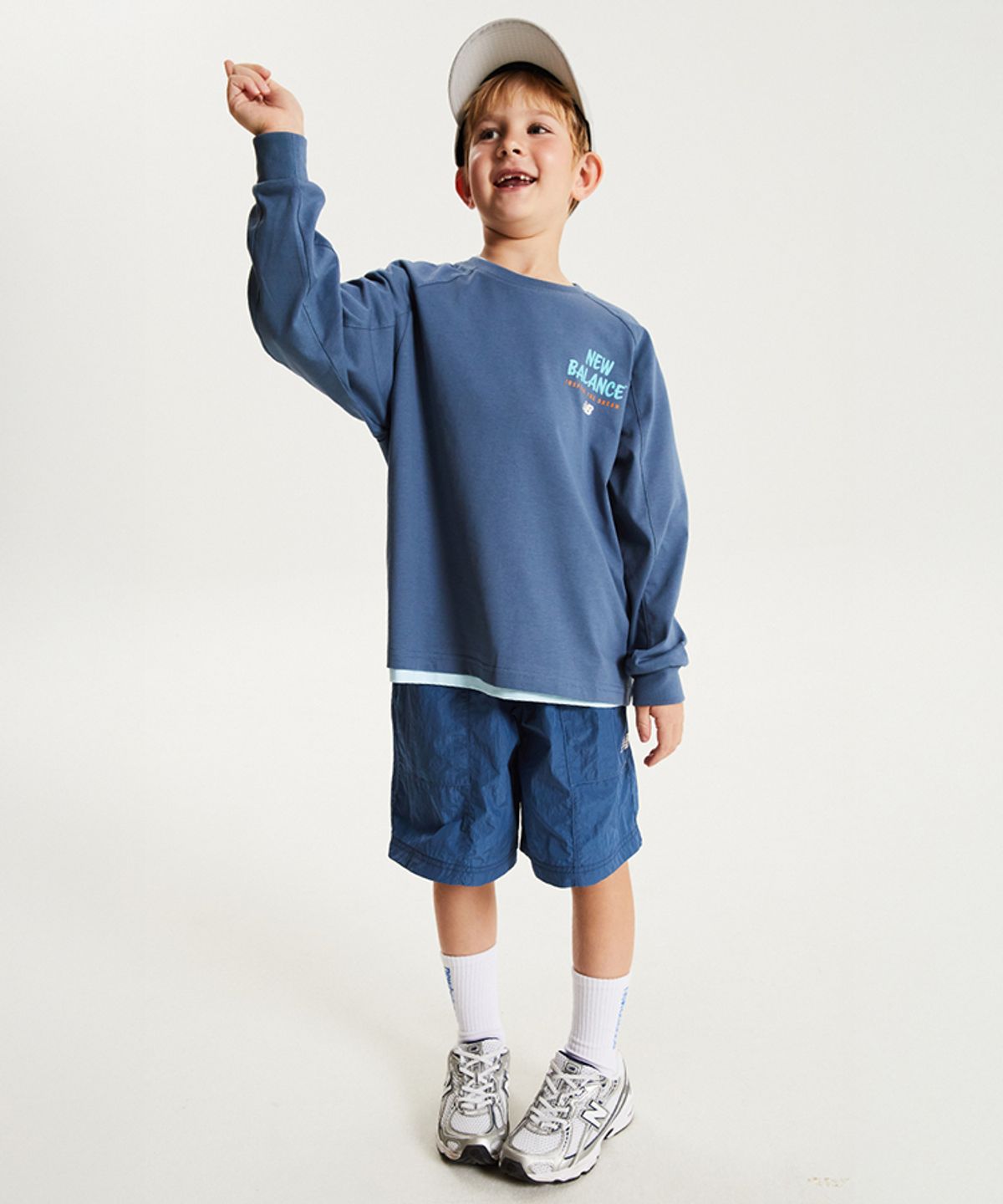 뉴발란스 키즈(NEWBALANCEKIDS) 일러스트 티셔츠 NK9BG4902U52