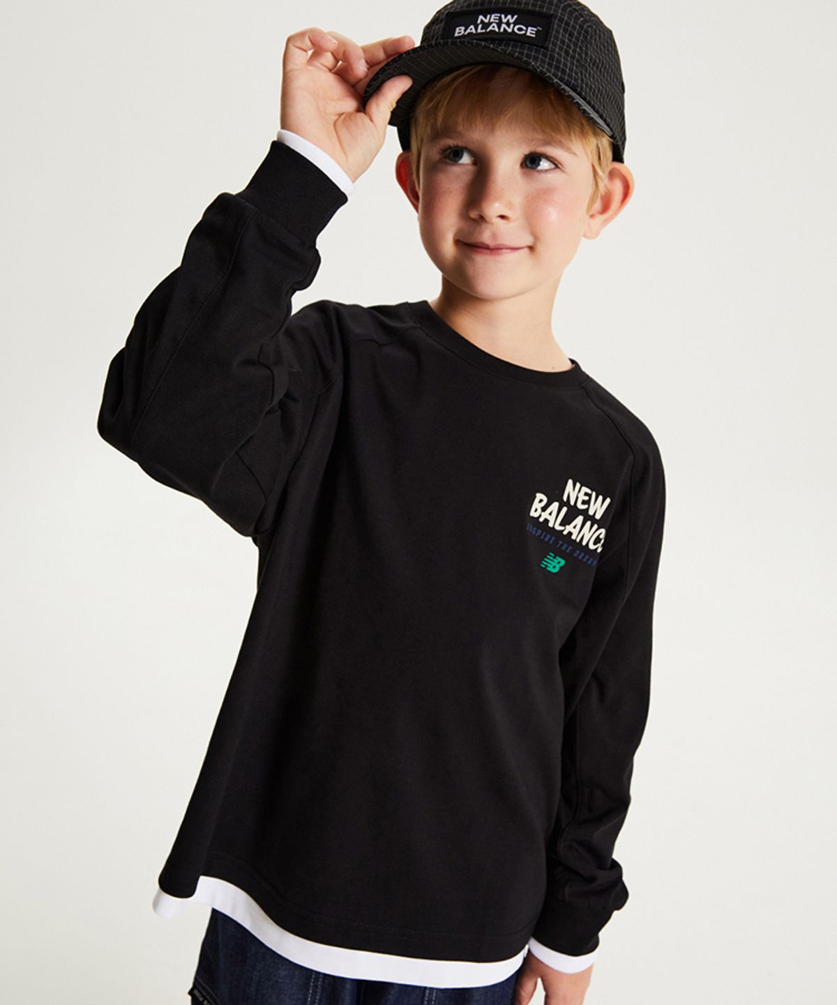 뉴발란스 키즈(NEWBALANCEKIDS) 일러스트 티셔츠 NK9BG4902U19