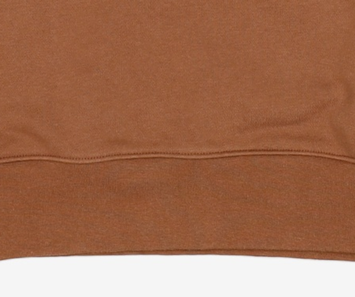 마리떼 프랑소와 저버(MARITHÉ + FRANҪOIS GIRBAUD) W ROND LOGO SWEAT TEE brown S