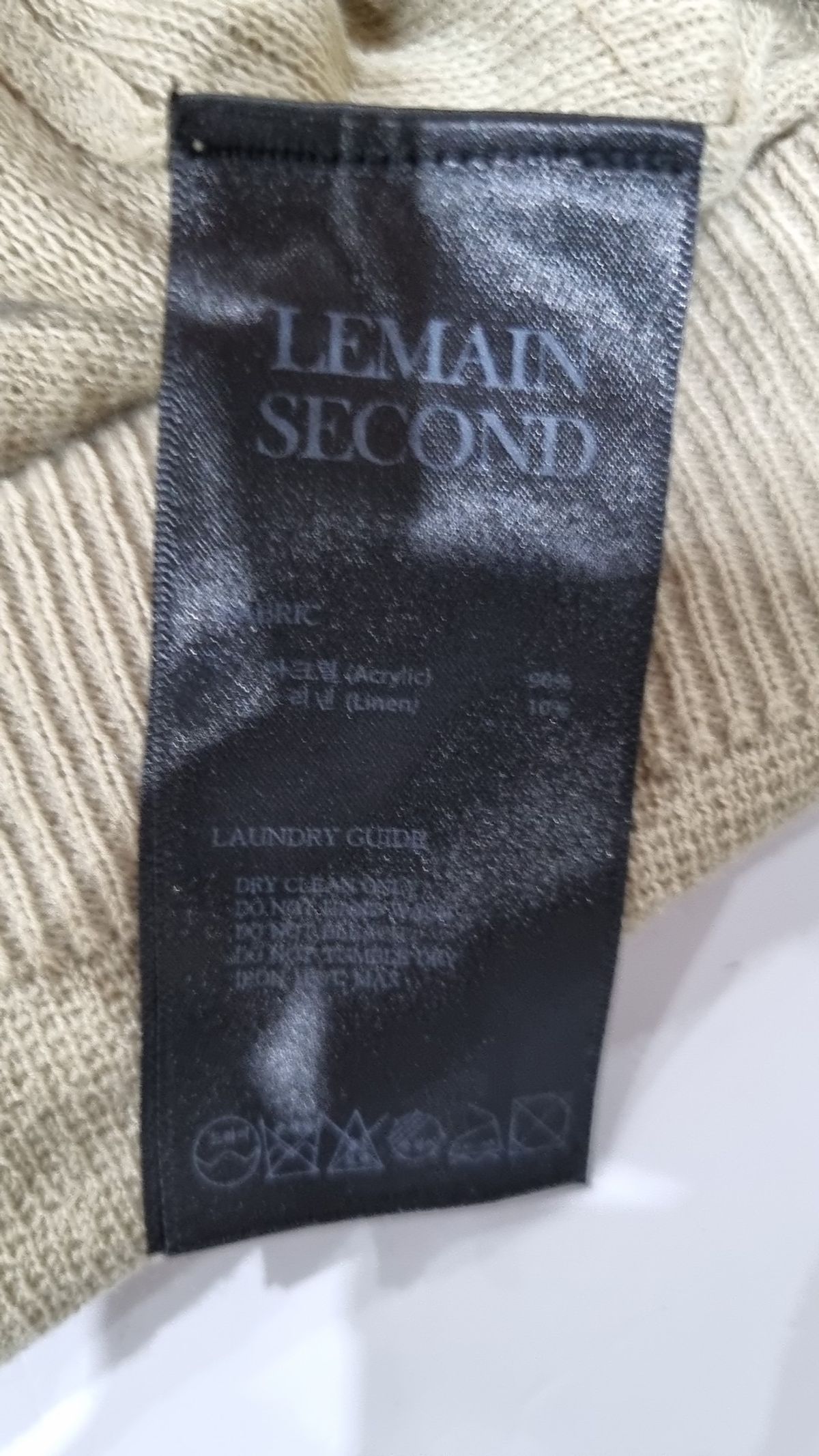 리메인세컨드(LEMAIN SECOND) 피케/카라 티셔츠 L