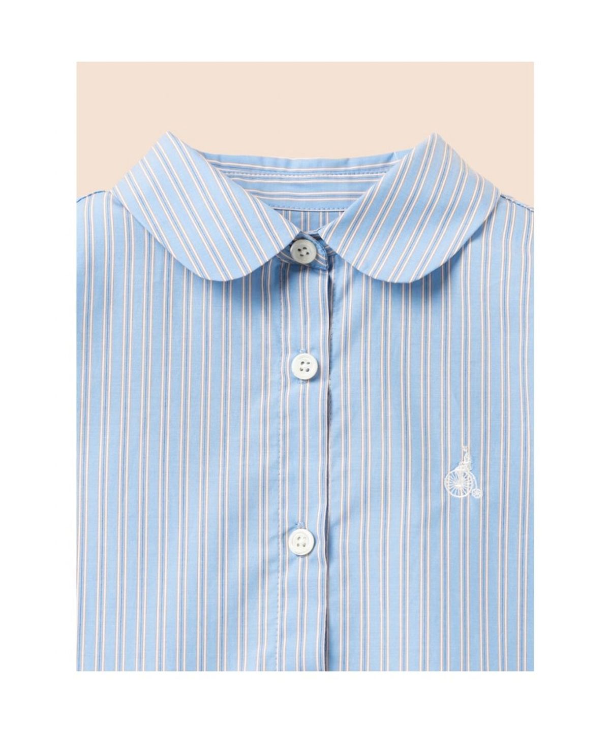 빈폴 키즈(BEANPOLE KIDS) 클래식 스트라이프 원피스  스카이 블루 (BI6871G02Q)