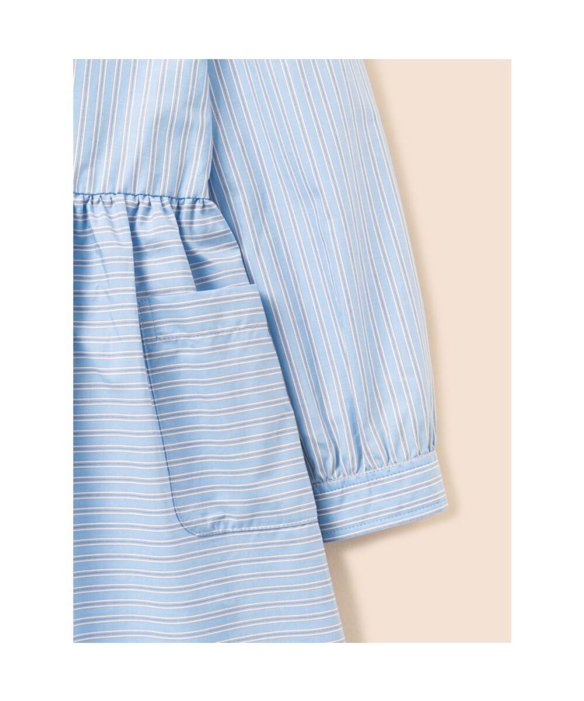 빈폴 키즈(BEANPOLE KIDS) 클래식 스트라이프 원피스  스카이 블루 (BI6871G02Q)