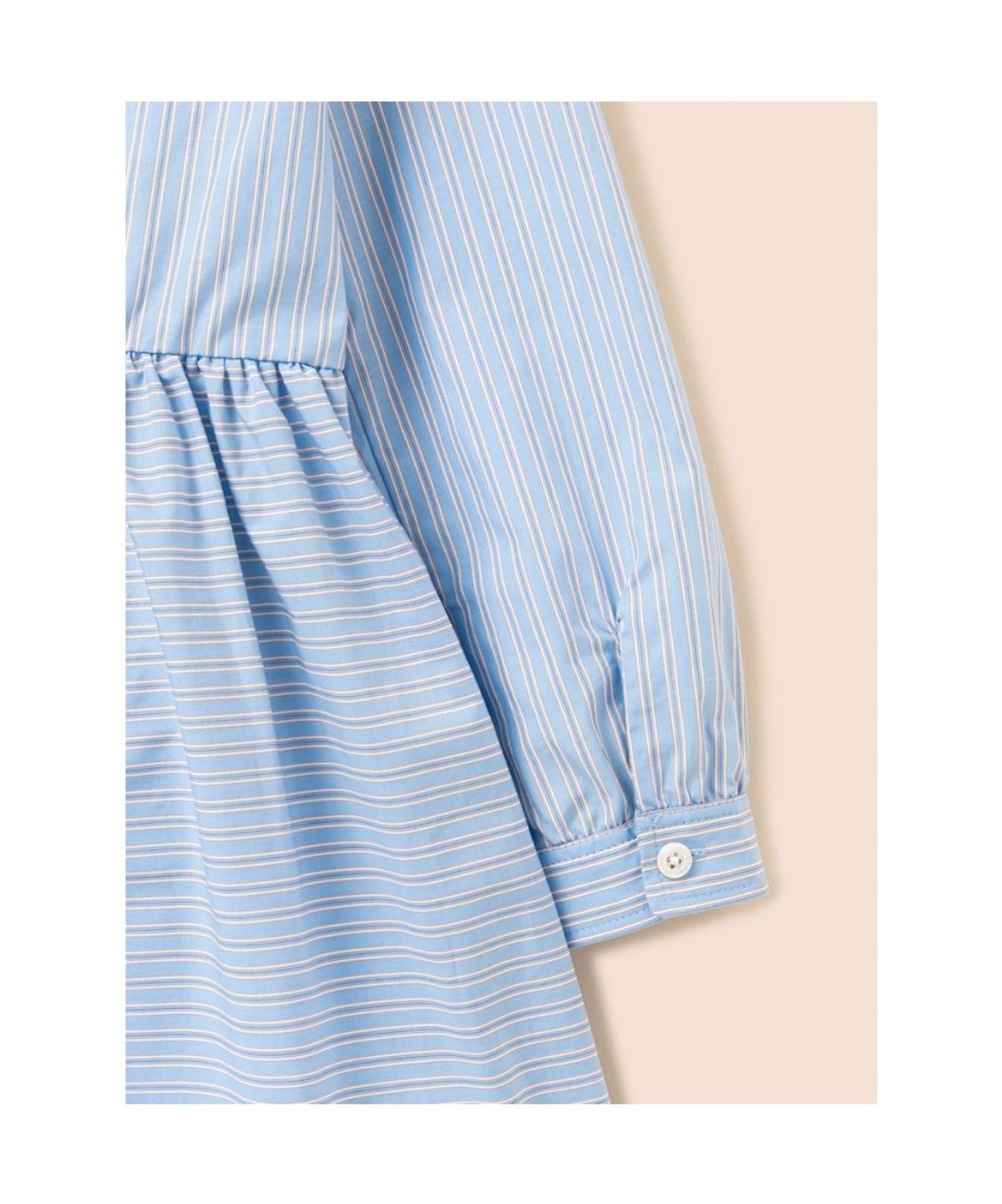 빈폴 키즈(BEANPOLE KIDS) 클래식 스트라이프 원피스  스카이 블루 (BI6871G02Q)