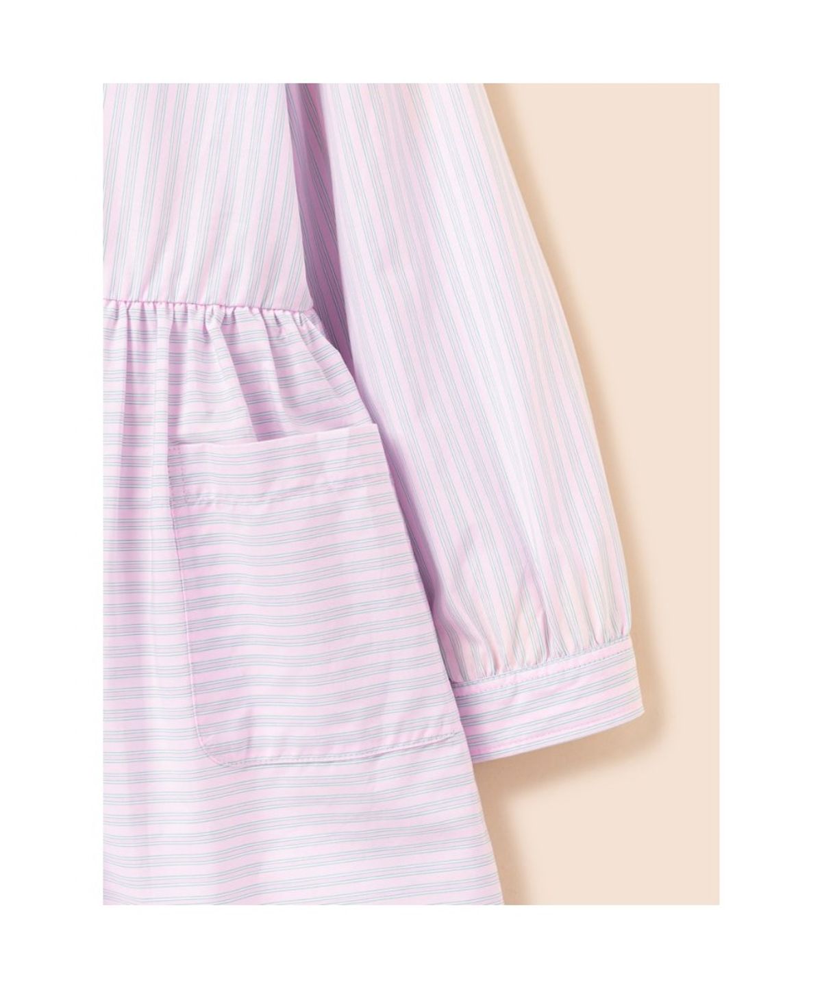 빈폴 키즈(BEANPOLE KIDS) 클래식 스트라이프 원피스  라이트 핑크 (BI6871G02Y)
