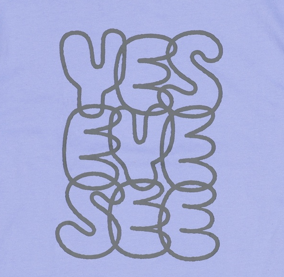 예스아이씨(YESEYESEE) C-Logo L/S Lavender M