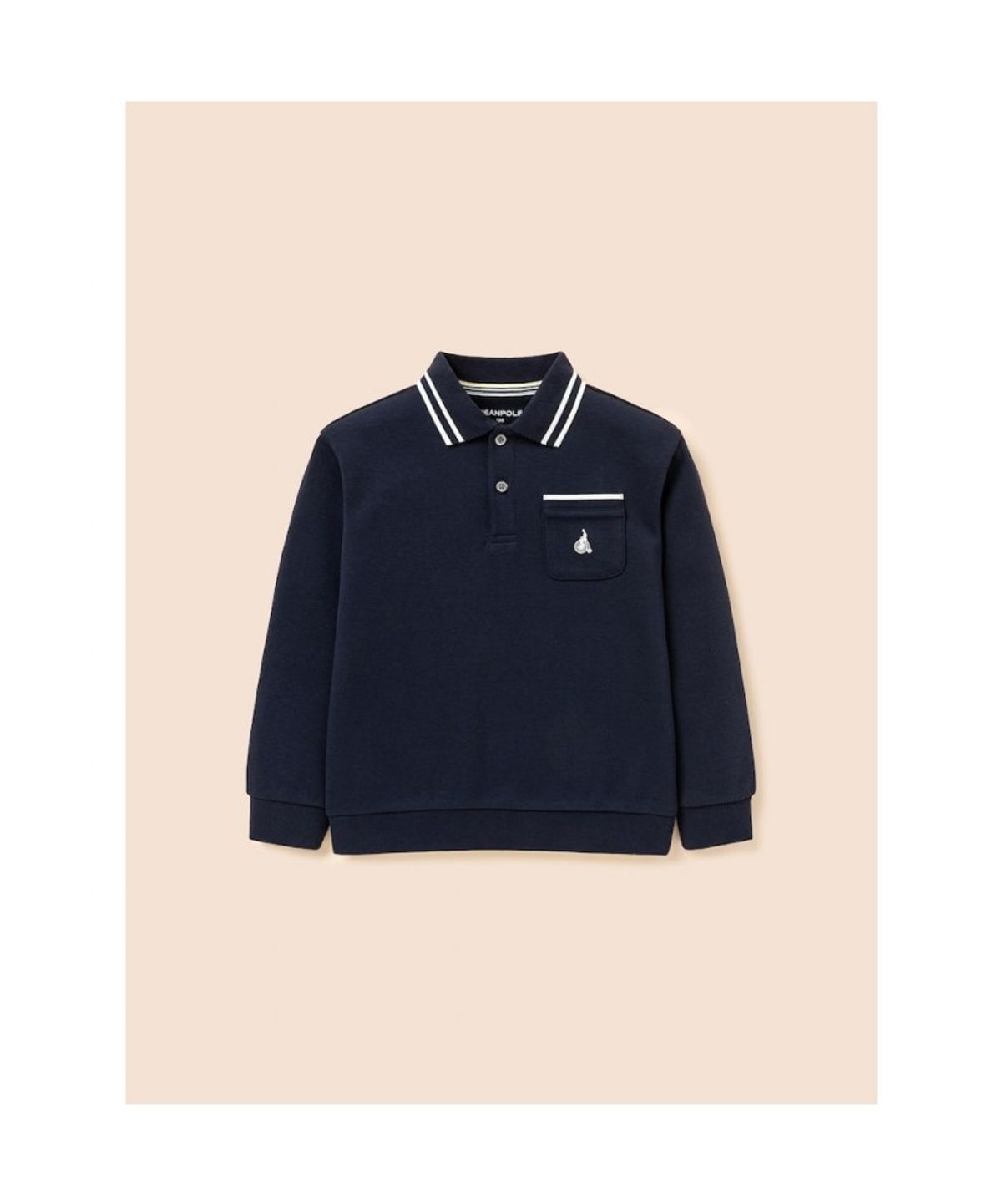 빈폴 키즈(BEANPOLE KIDS) 클래식 티칼라 스웻세트  네이비 (BI6841U03R)