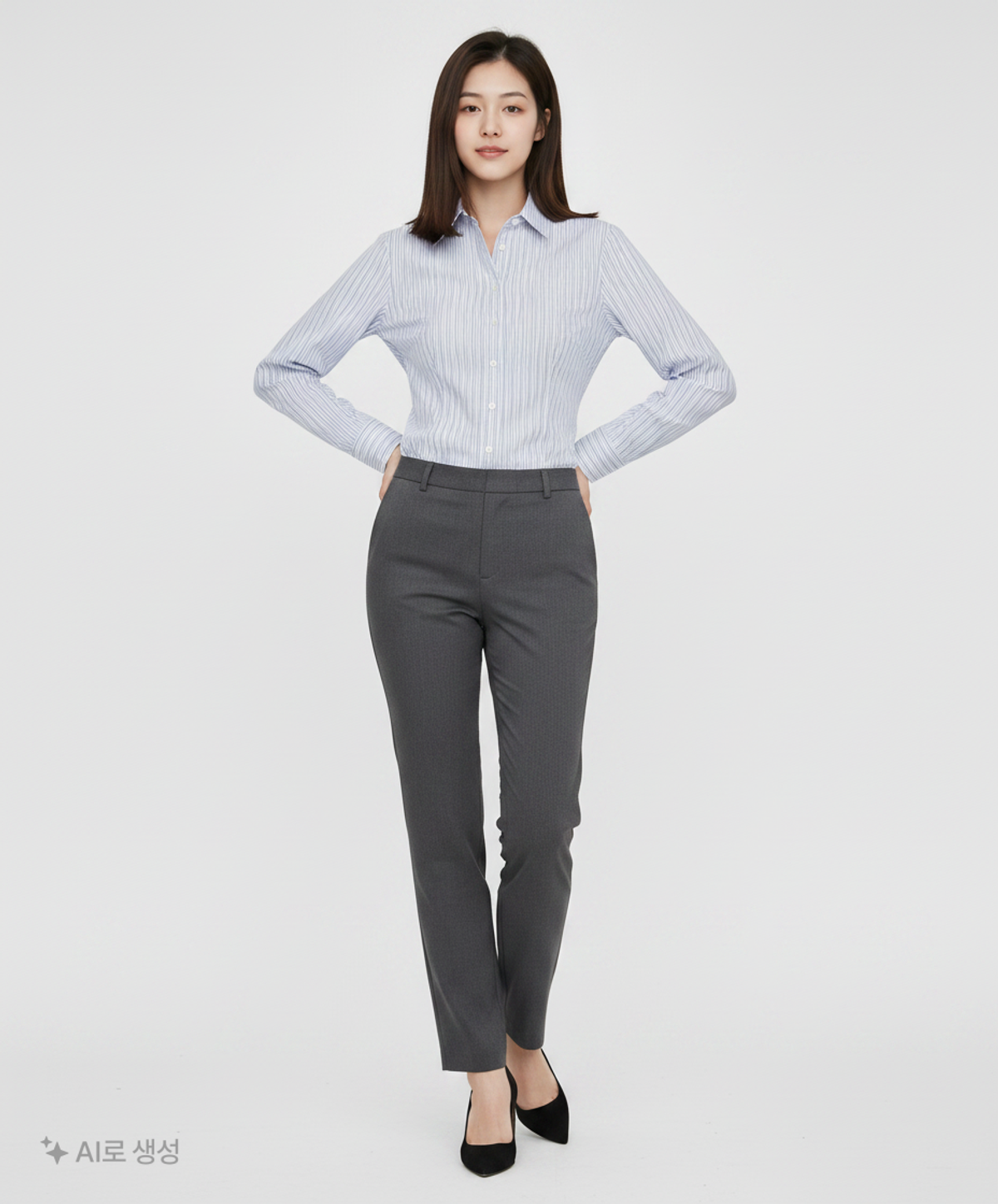 에이치앤엠(H&M) 캐주얼 셔츠 155/80A