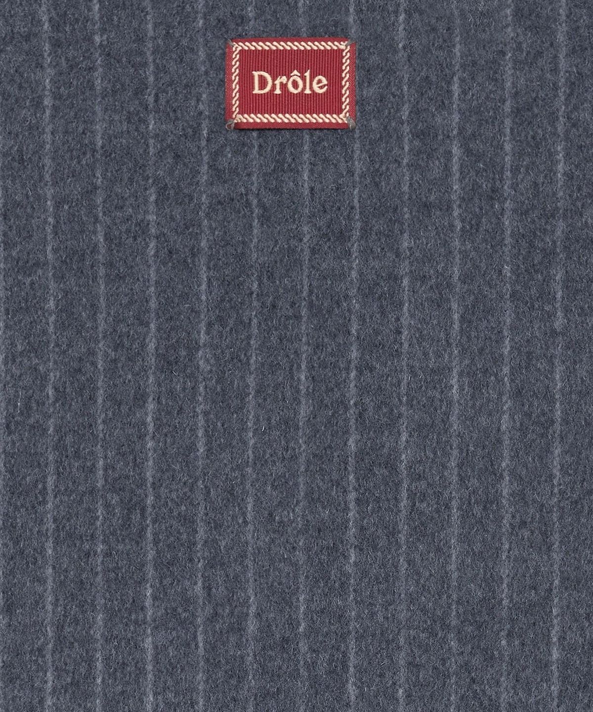 드롤드무슈(DROLE DE MONSIEUR) Wool Pinstripe Vest D0VAA26101GYD