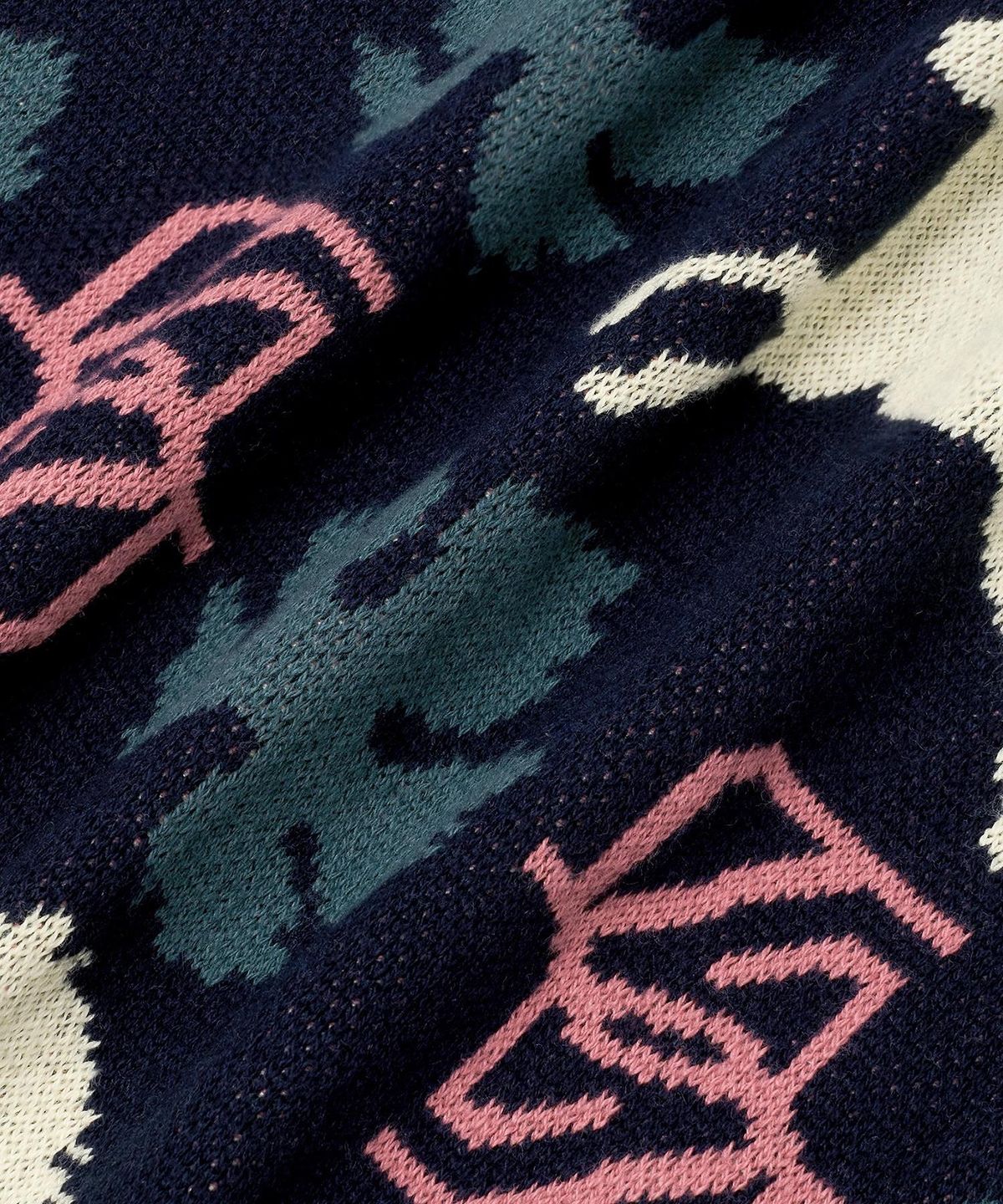 드롤드무슈(DROLE DE MONSIEUR) Horse Monogram Knit Cardigan D0WCA26103NYX