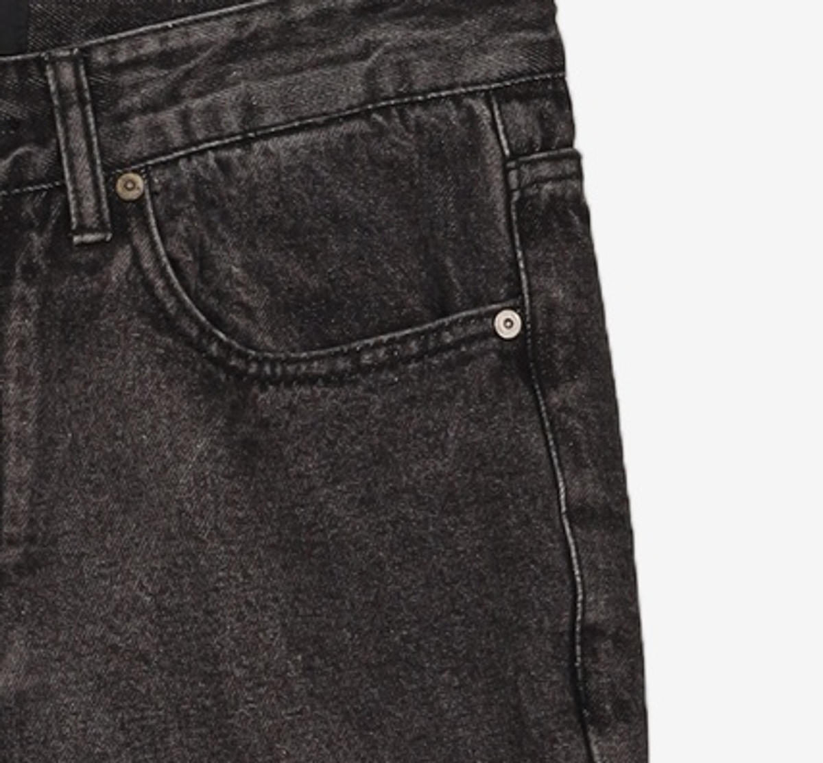 86로드(86ROAD) CARBON BLACK ROAD / CROP STRAIGHT 32