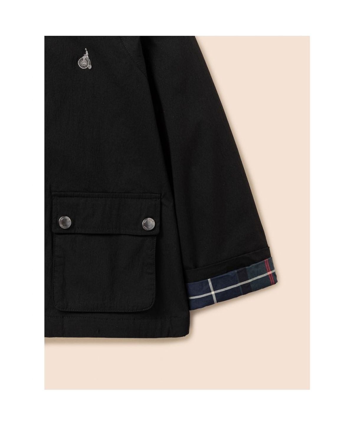 빈폴 키즈(BEANPOLE KIDS) [Essential] 헌팅 안감 재킷  블랙 (BI6839UE15)