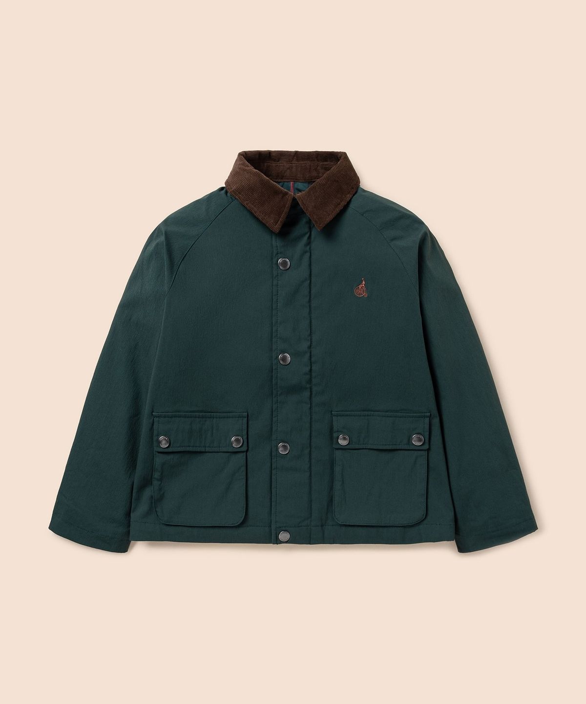 빈폴 키즈(BEANPOLE KIDS) [Essential] 헌팅 안감 재킷  그린 (BI6839UE1M)