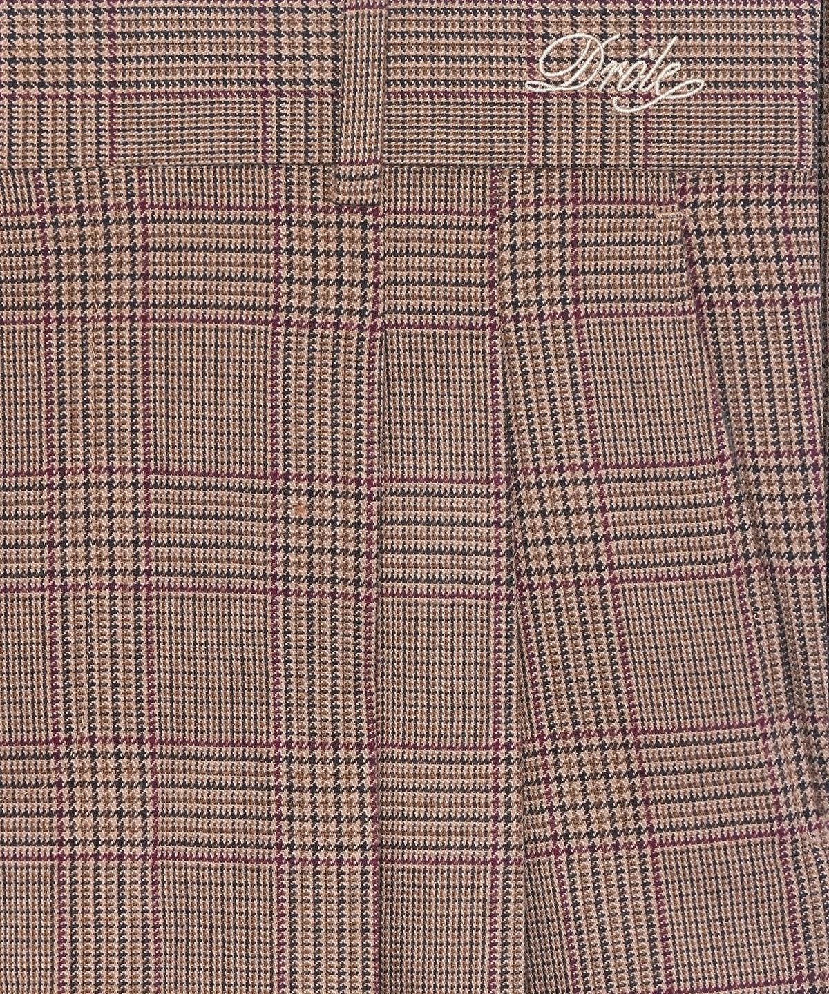 드롤드무슈(DROLE DE MONSIEUR) Prince Of Wales Tailored Shorts D0POA26100BRX