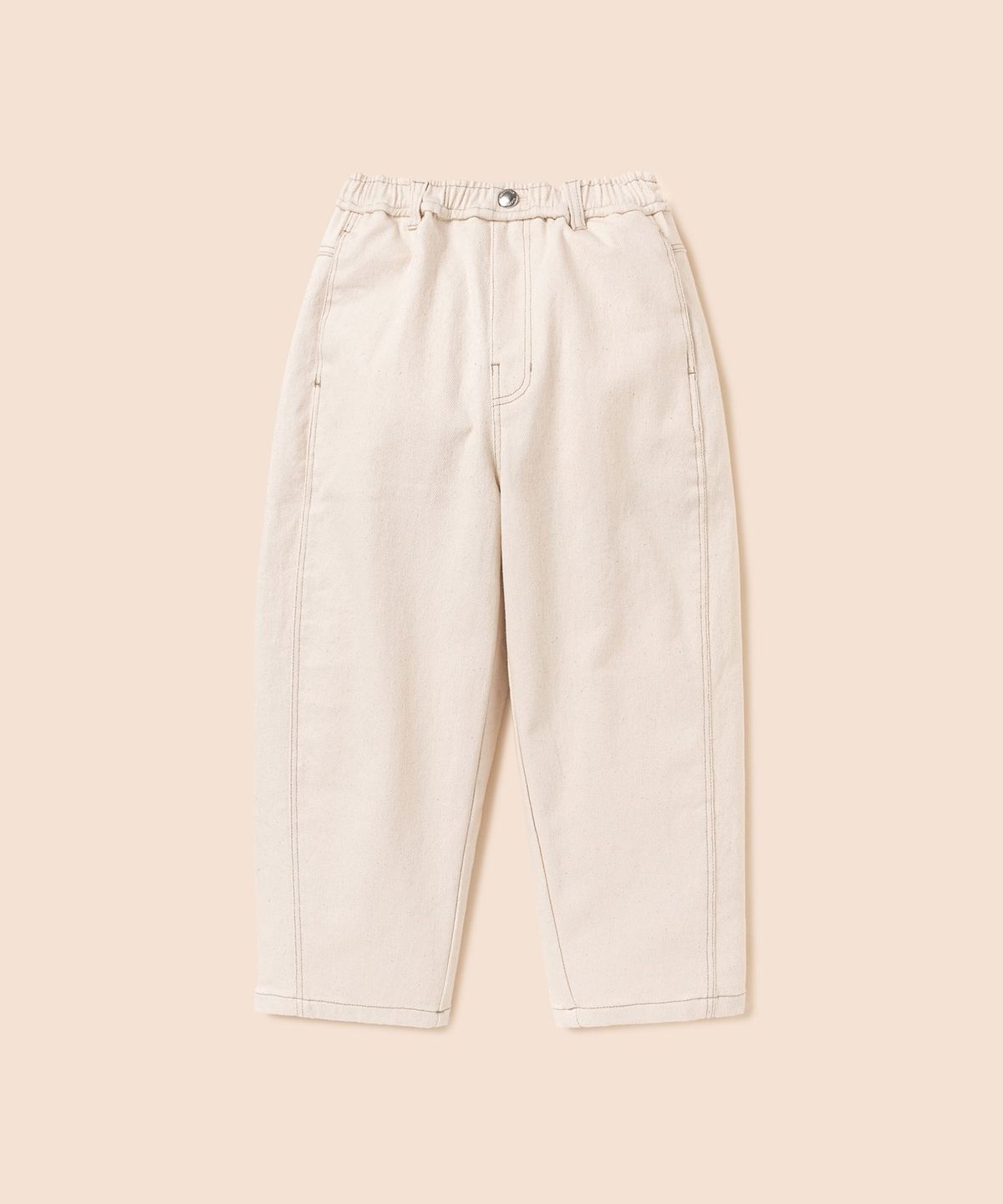 빈폴 키즈(BEANPOLE KIDS) 커브드 우븐 팬츠  아이보리 (BI6821U030)