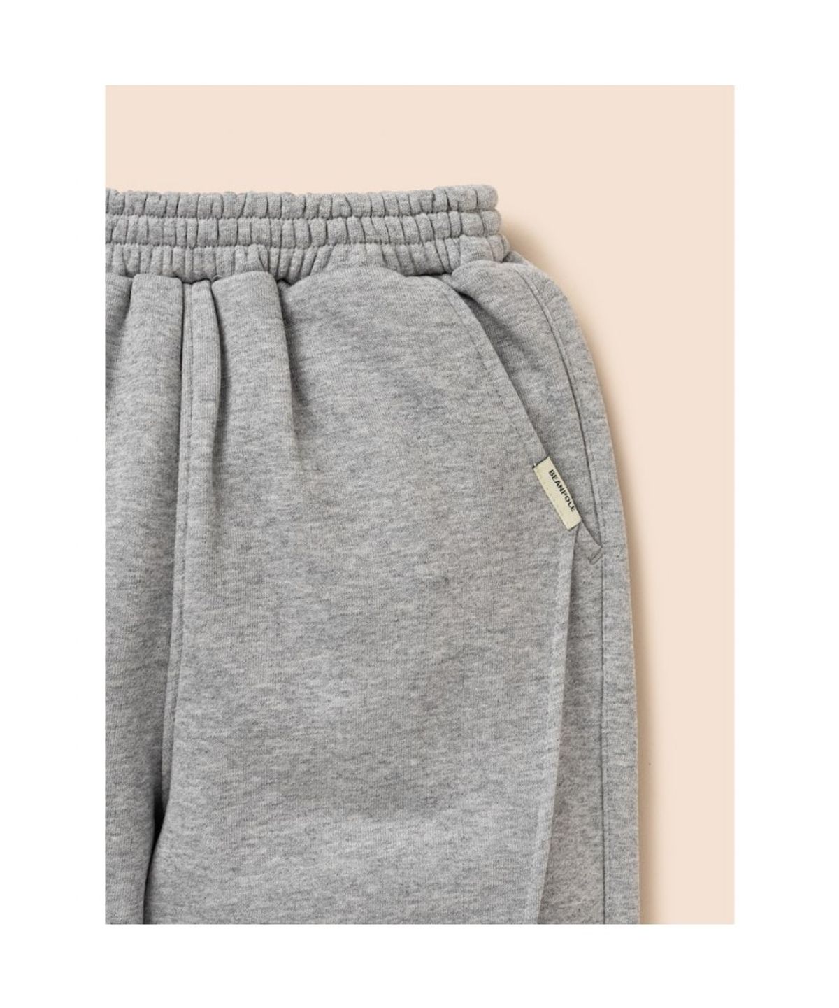 빈폴 키즈(BEANPOLE KIDS) 베이직 코지 스웨트 팬츠  라이트 그레이 (BI6821U062)