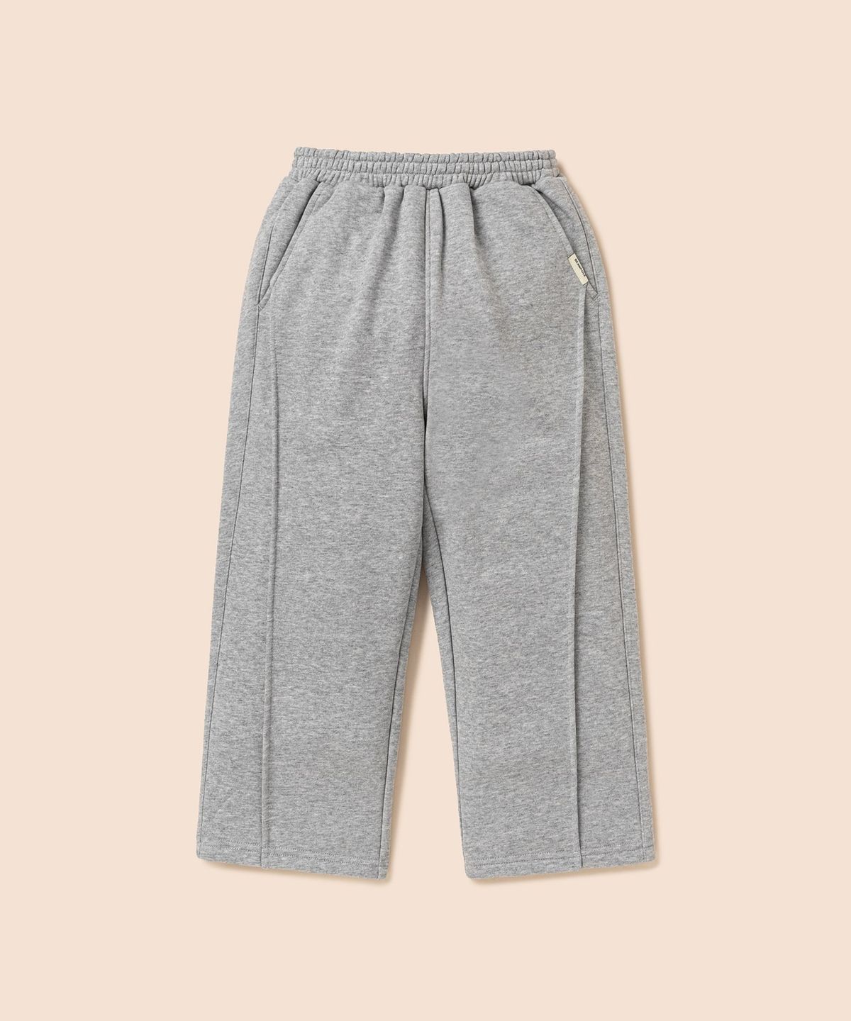 빈폴 키즈(BEANPOLE KIDS) 베이직 코지 스웨트 팬츠  라이트 그레이 (BI6821U062)