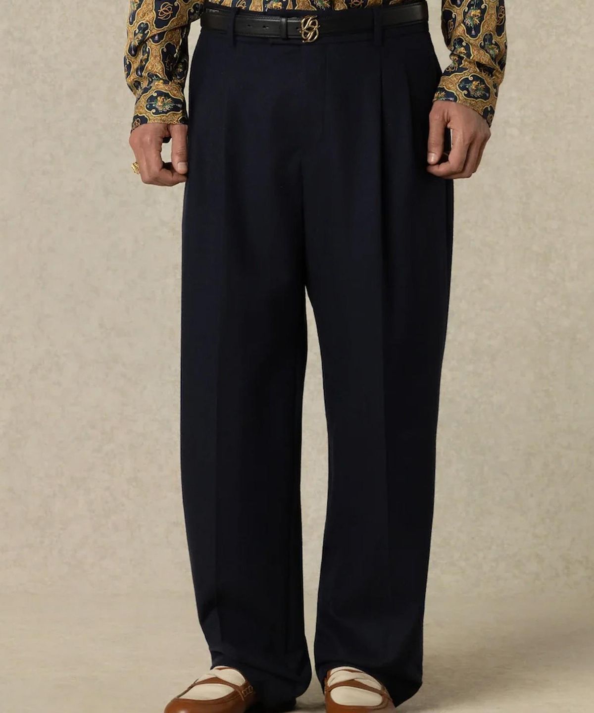 드롤드무슈(DROLE DE MONSIEUR) Golfer Flannel Pants D0PAA26101NYX