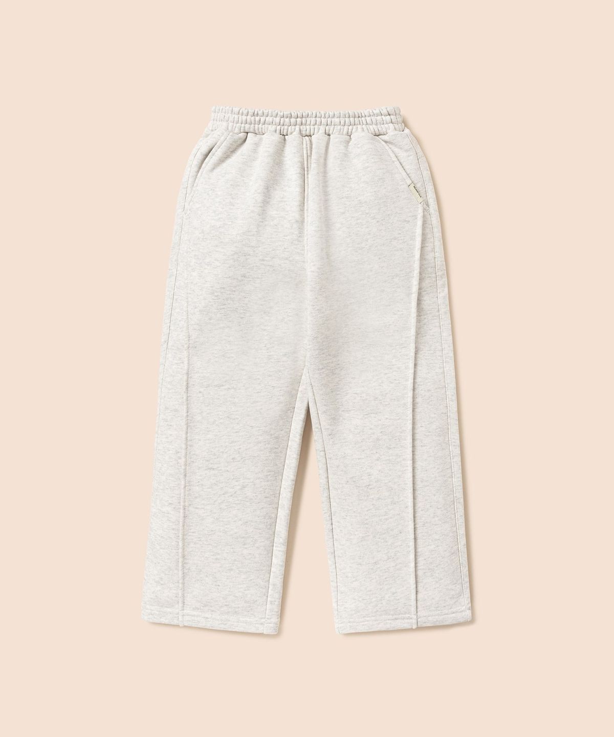 빈폴 키즈(BEANPOLE KIDS) 베이직 코지 스웨트 팬츠  베이지 (BI6821U06A)
