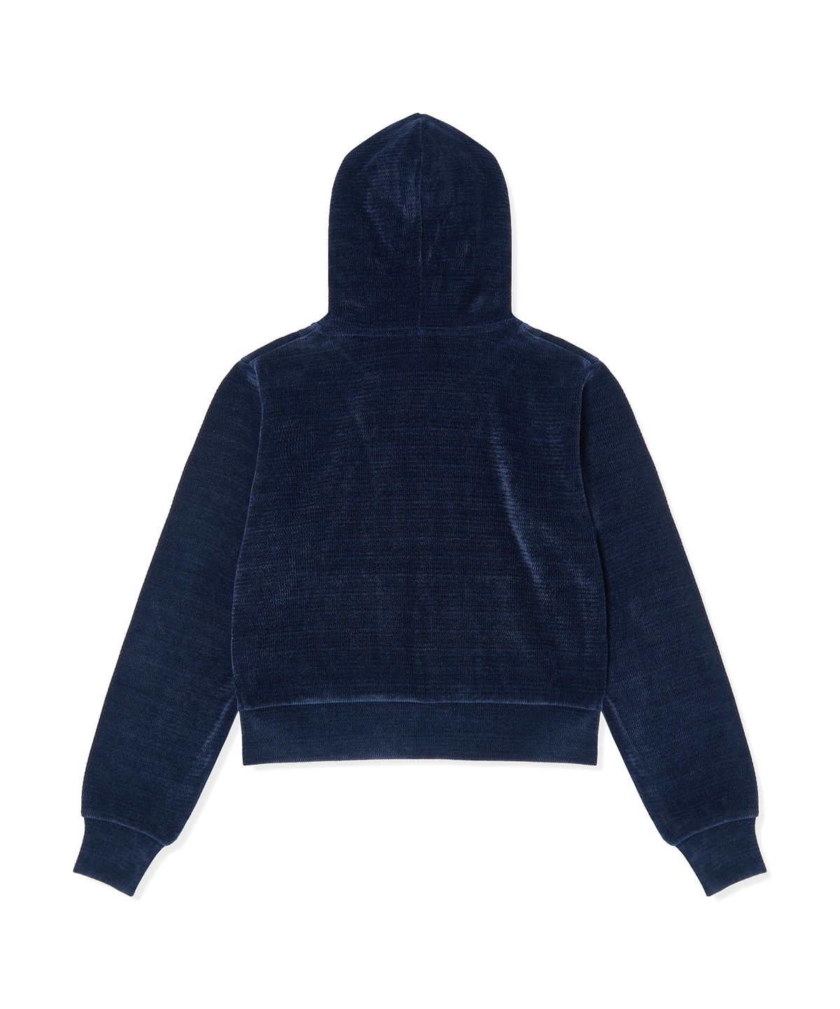 챔피온(CHAMPION) 여성 C로고 벨루어 후드 집업 Navy