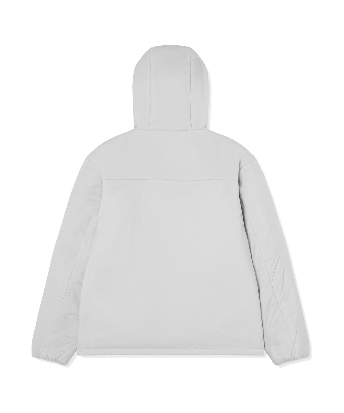 챔피온(CHAMPION) 립스탑 후디드 인슐레이션 재킷 Light Grey