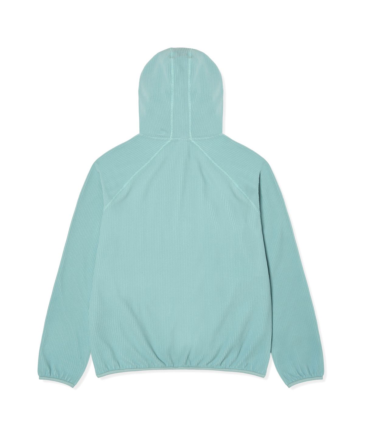 챔피온(CHAMPION) 와플 플리스 하이넥 후드 티셔츠 Green
